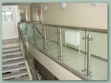 Stainless Balustrade with Toughened Glass