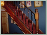 Metal and Brass Stair Rail