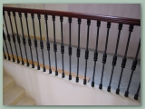 Cast Balustrade Timber Handrail