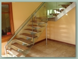 Stainless Central Spine Stairs